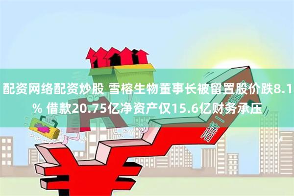 配资网络配资炒股 雪榕生物董事长被留置股价跌8.1% 借款20.75亿净资产仅15.6亿财务承压