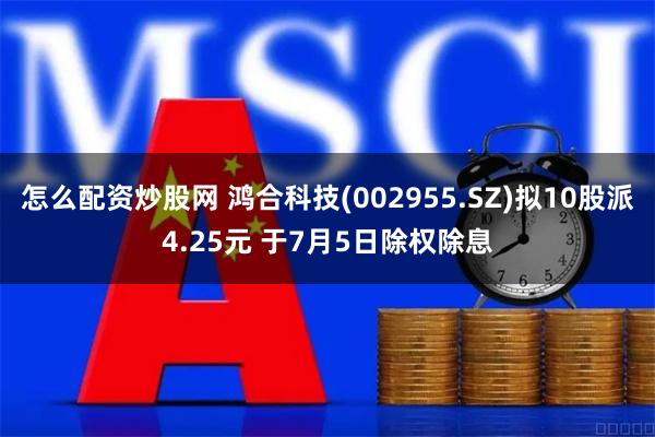 怎么配资炒股网 鸿合科技(002955.SZ)拟10股派4.25元 于7月5日除权除息