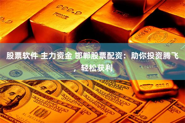 股票软件 主力资金 邯郸股票配资：助你投资腾飞，轻松获利